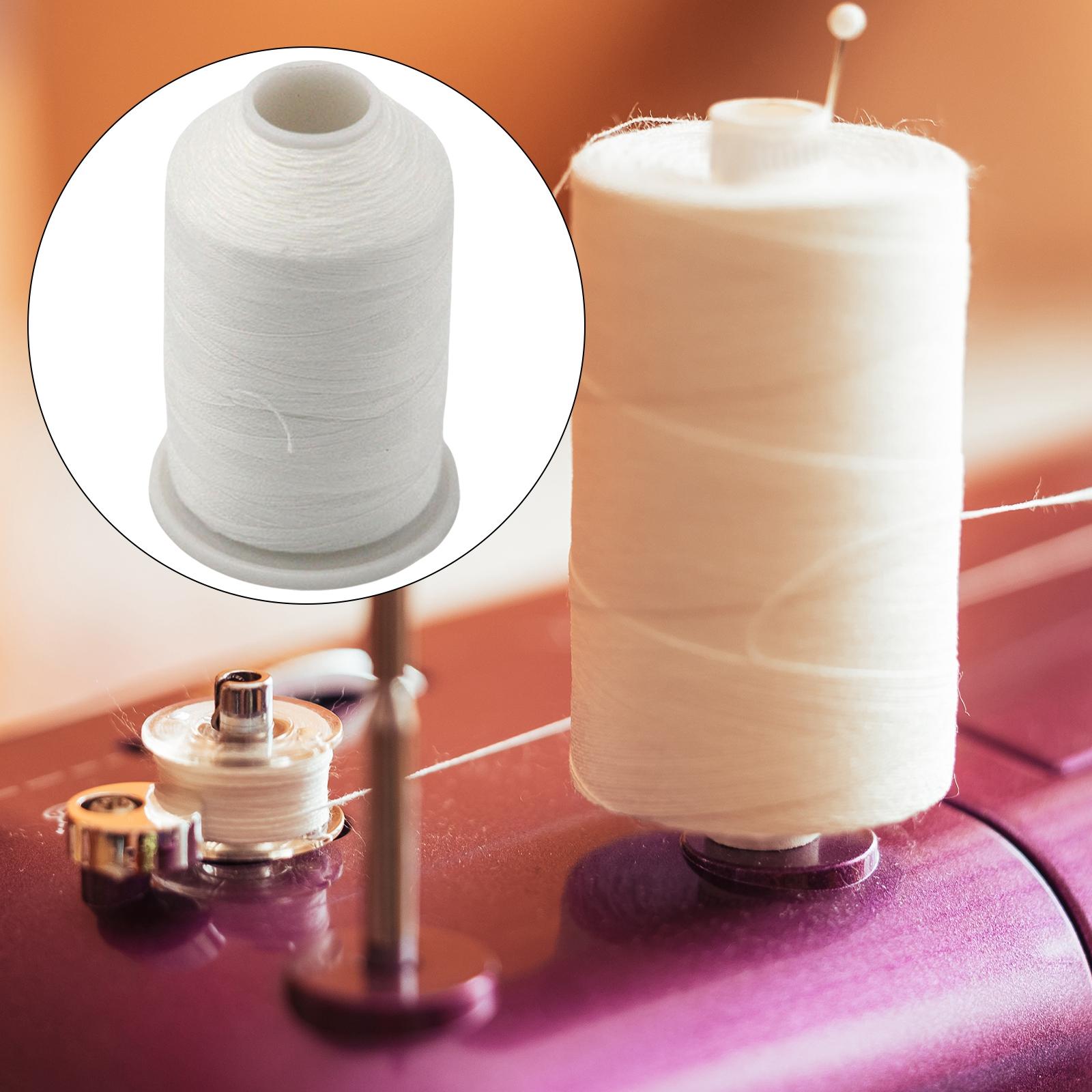40 Soluble Thread, Invisible Quilting Thread for Sewing Machine, Dissolved in Water Easily and Quickly, No Residue, No Side Effects, Size: 1000M